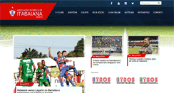 Desktop Screenshot of aoitabaiana.com.br